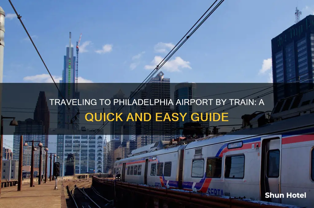 how do i get to philadelphia airport by train