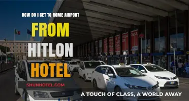 Traveling to Rome Airport: Hilton Hotel to FCO/CIA Transport Guide