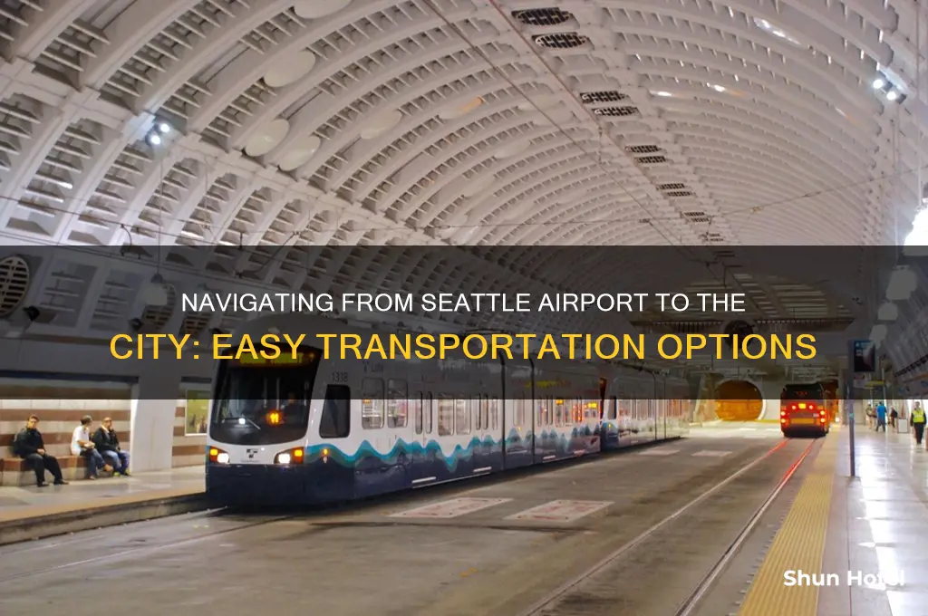 how do i get to seattle from the airport