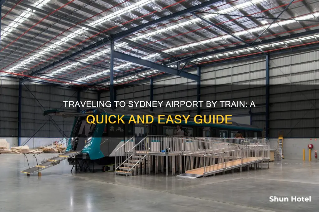 how do i get to sydney airport by train