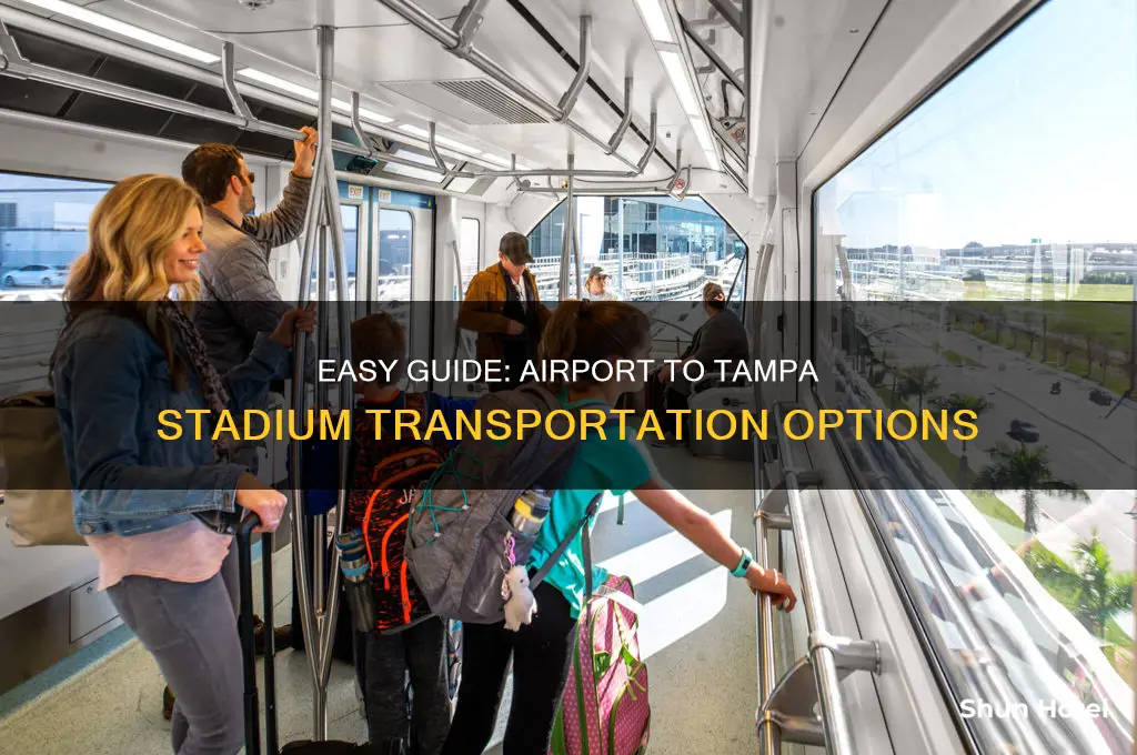 how do i get to tampa stadium from the airport