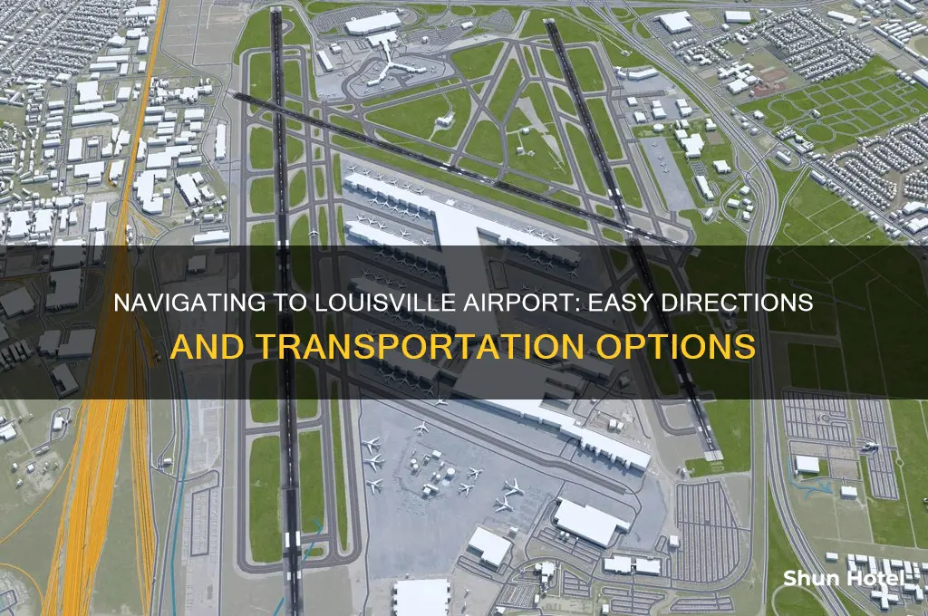 how do i get to the louisville airport