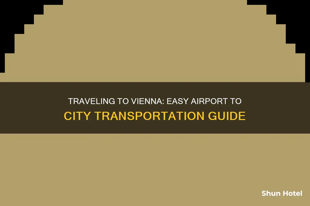 how do i get to vienna from the airport