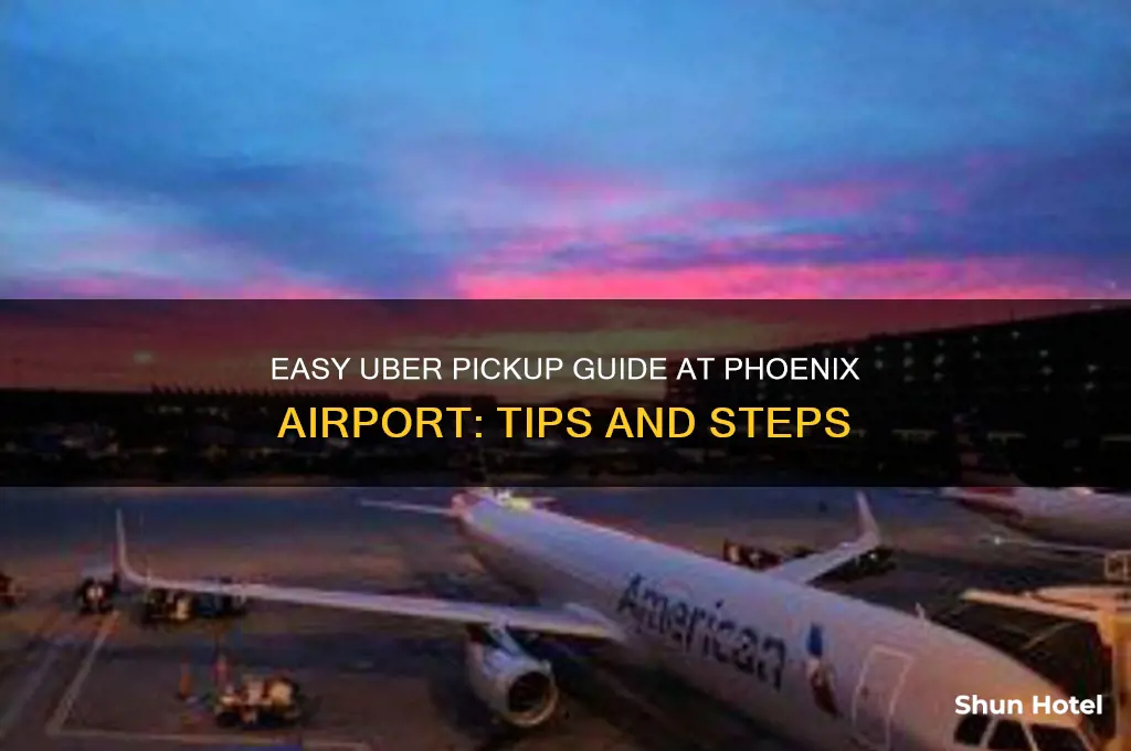 how do i get uber at phoenix airport