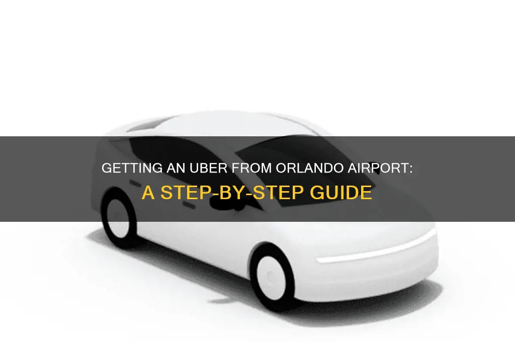 how do i get uber from orlando airport