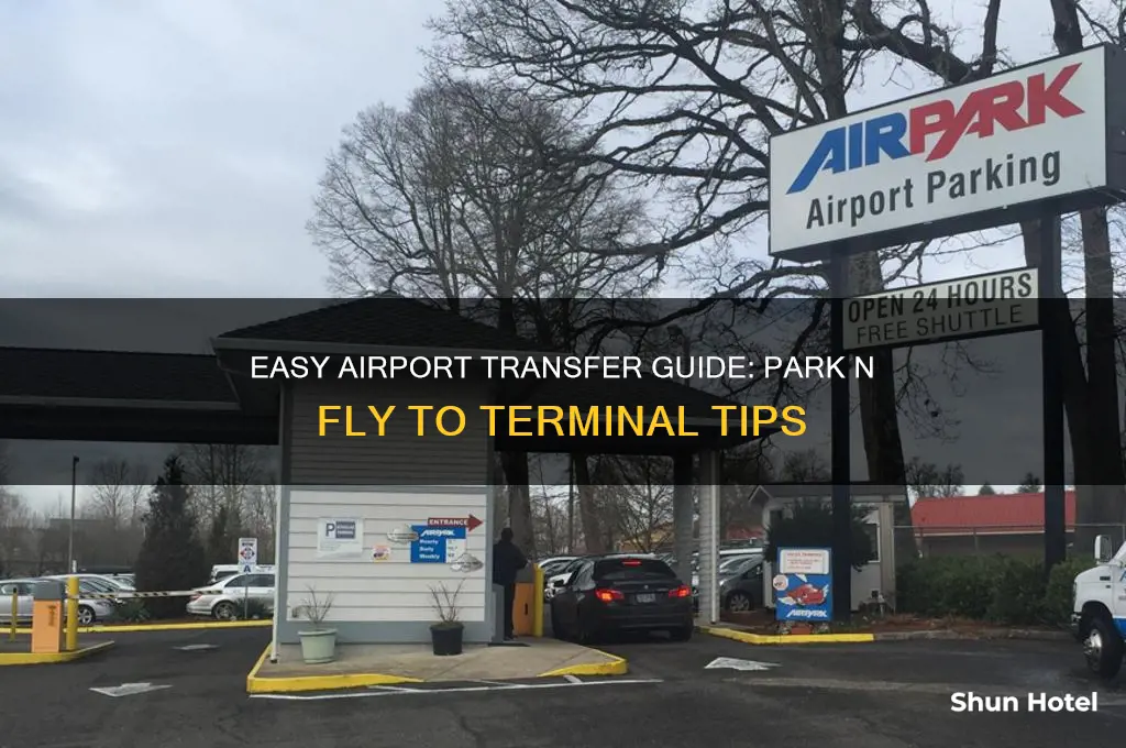 how do i go to airport from park n fly