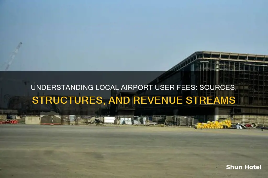 how do local airports get user fees