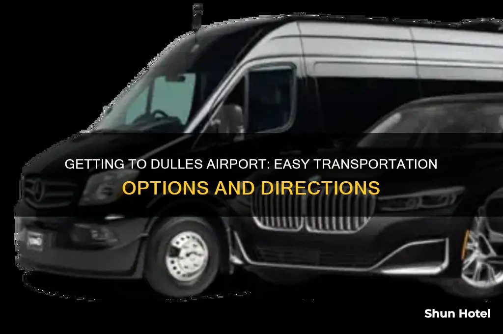 how do people get to dulles airport