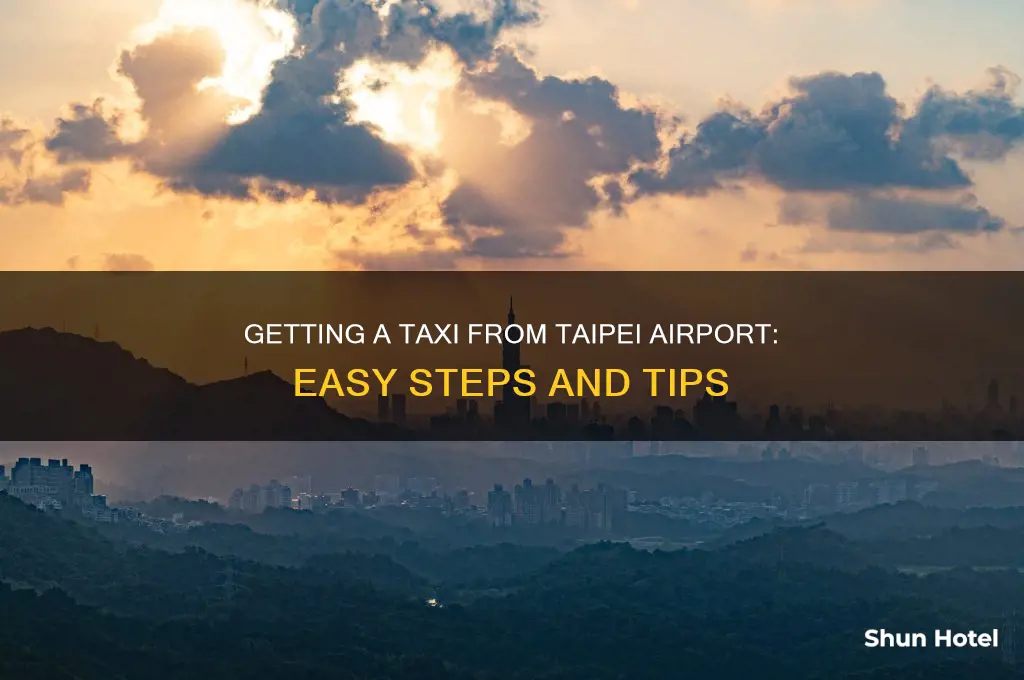 how do we get a taxi from taipei airport