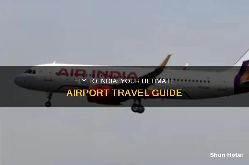 how do we get to india by airport