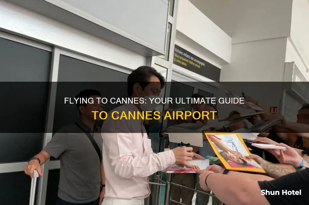 how do you fly into cannes airport