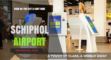 Effortless Cart Rides at Schiphol Airport: A Step-by-Step Guide
