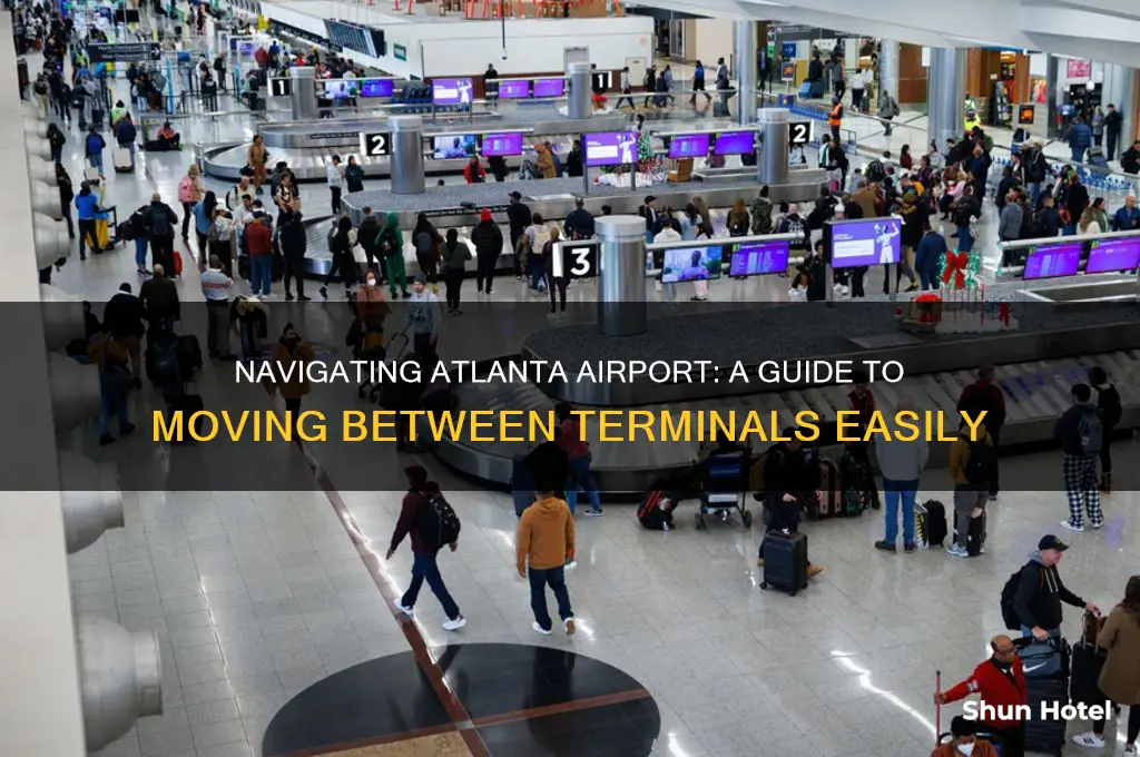 how do you get between terminals at atlanta airport