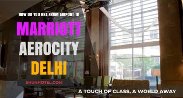 Easy Travel Guide: Airport to Marriott Aerocity Delhi Route