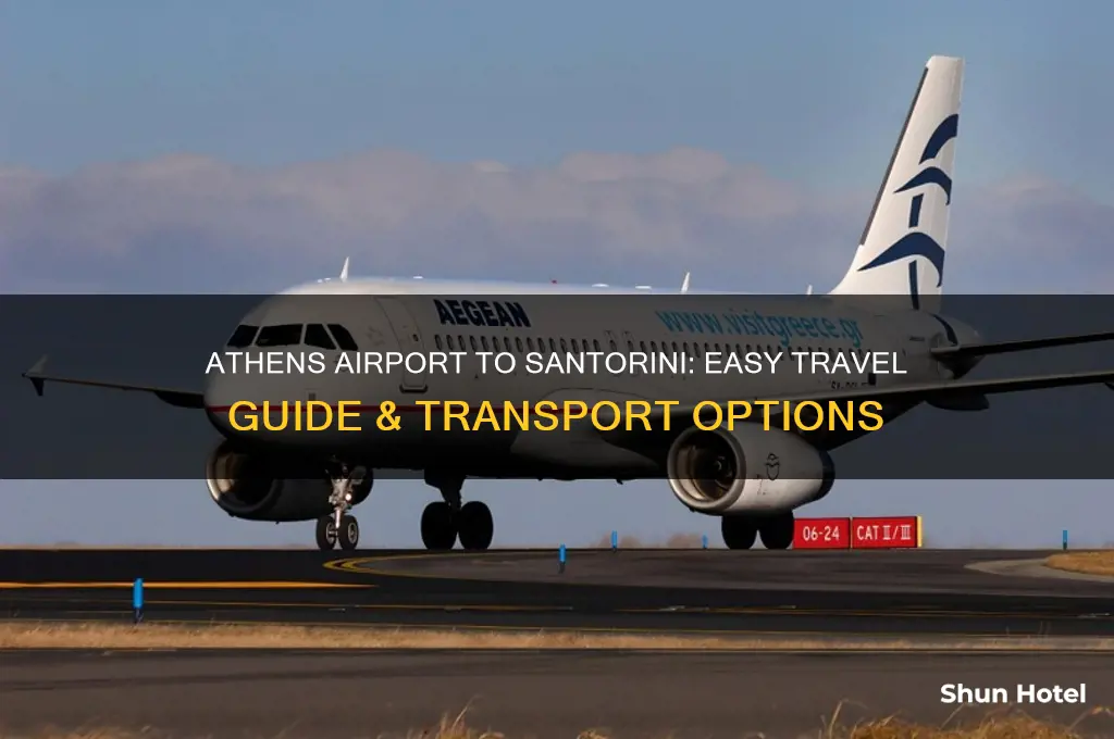 how do you get from athens airport to santorini