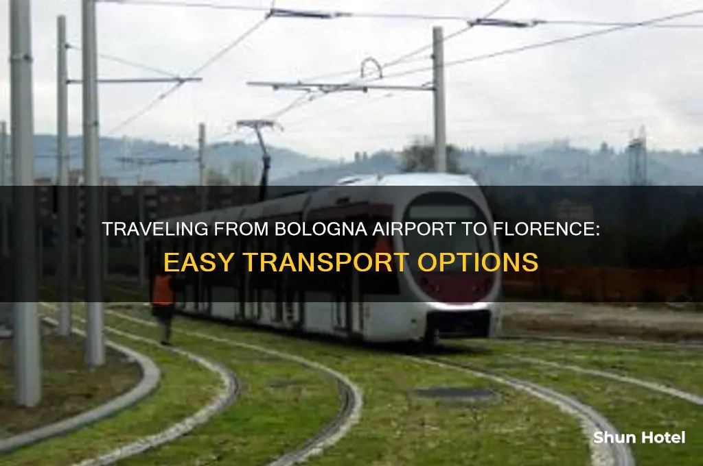 how do you get from bologna airport to florence