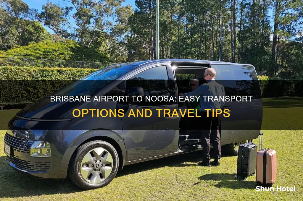 how do you get from brisbane airport to noosa