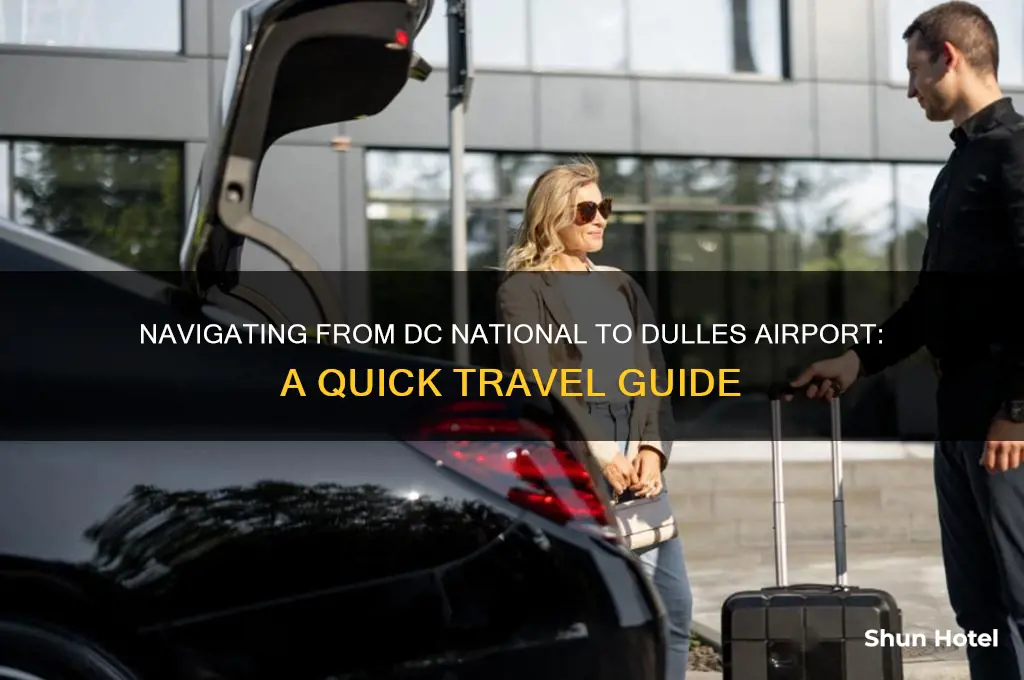 how do you get from dc national to dulles airport