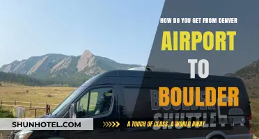 Denver Airport to Boulder: Easy Transportation Options and Travel Tips