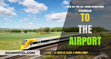 Traveling from Downtown Stockholm to the Airport: Easy Transport Options