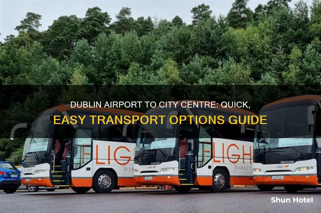 how do you get from dublin airport to city centre