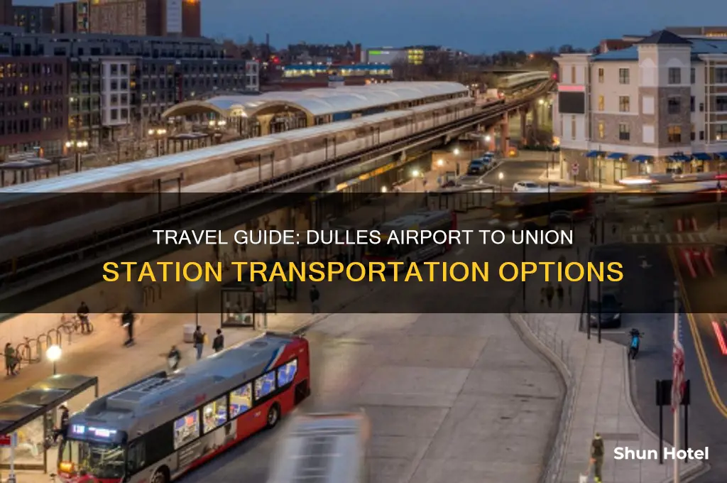 how do you get from dulles airport to union station