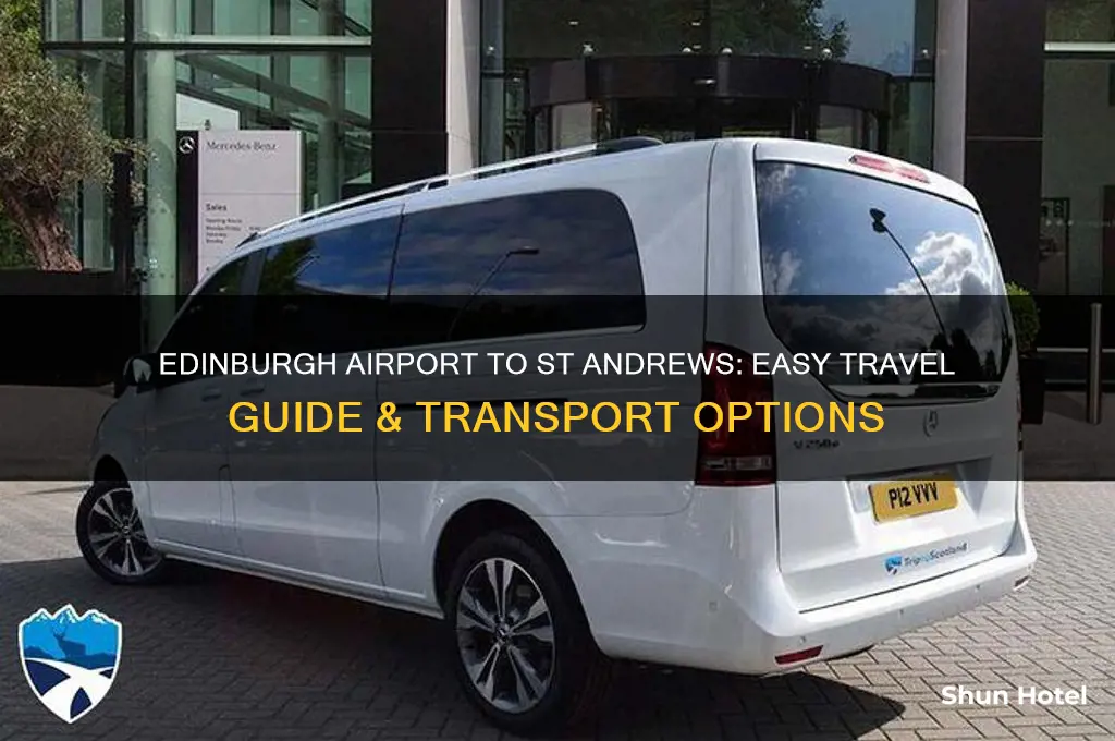 how do you get from edinburgh airport to st andrews