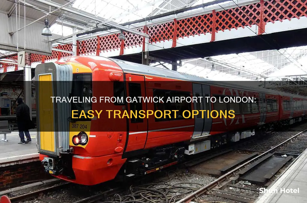 how do you get from gatwick airport to london
