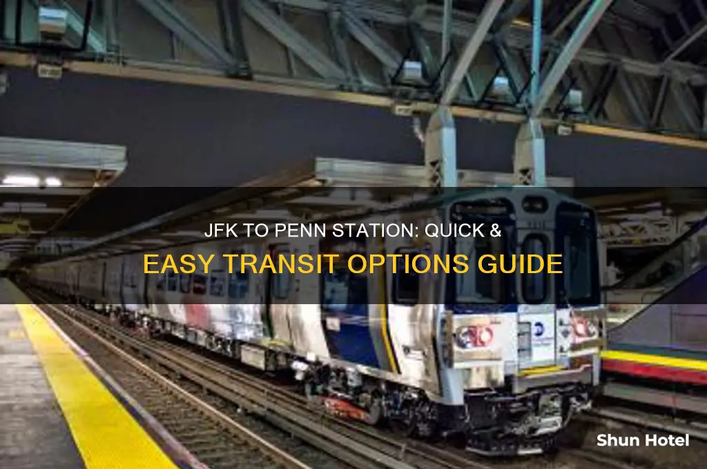 how do you get from jfk airport to penn station