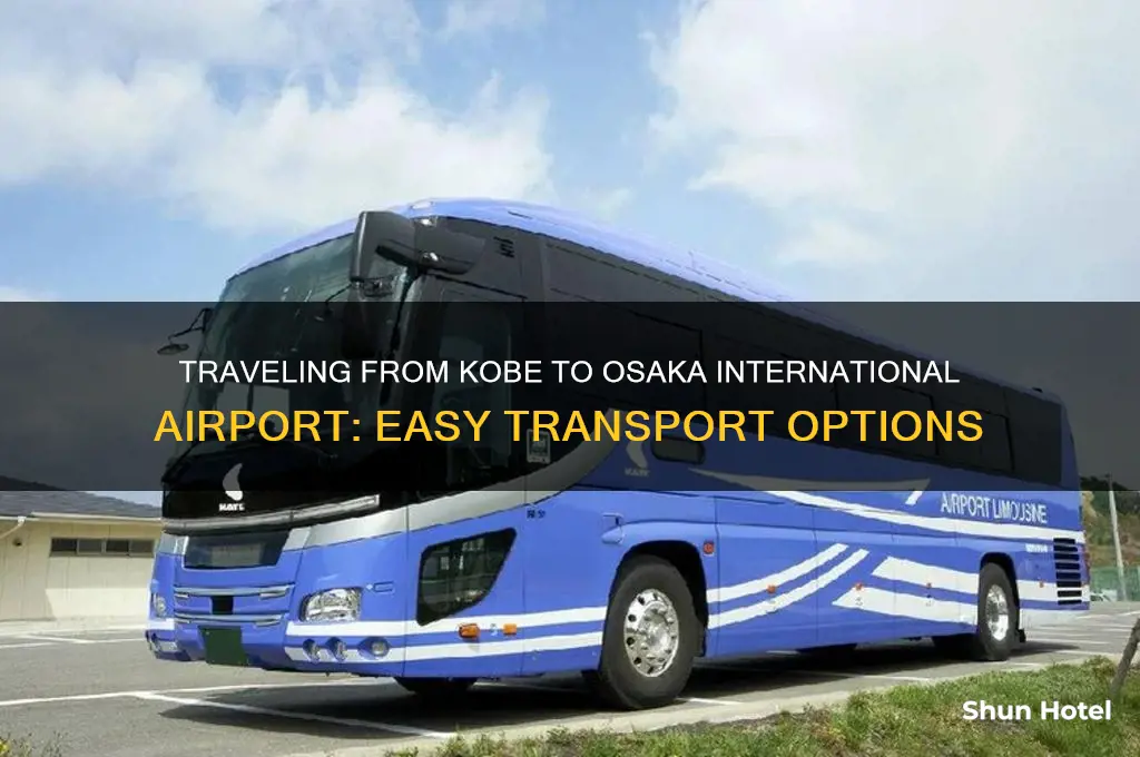 how do you get from kobe to osaka international airport