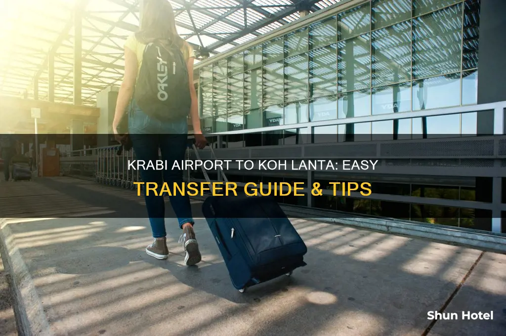 how do you get from krabi airport to koh lanta