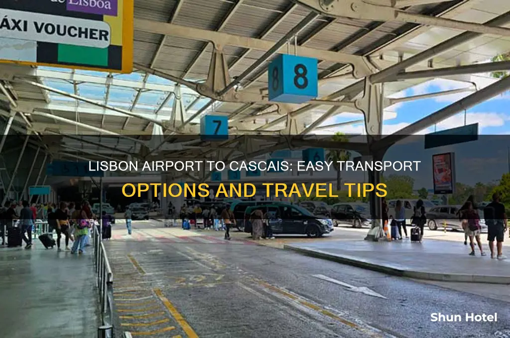 how do you get from lisbon airport to cascais
