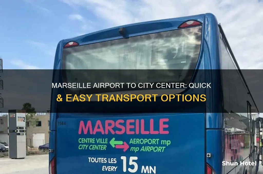 how do you get from marseille airport to marseille