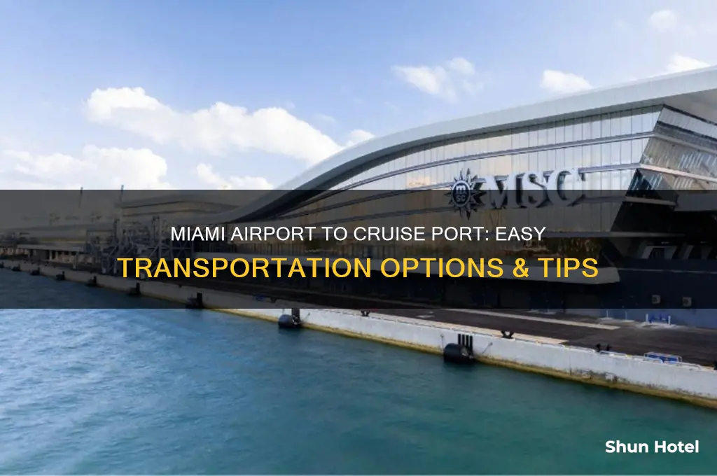 how do you get from miami airport to cruise ship