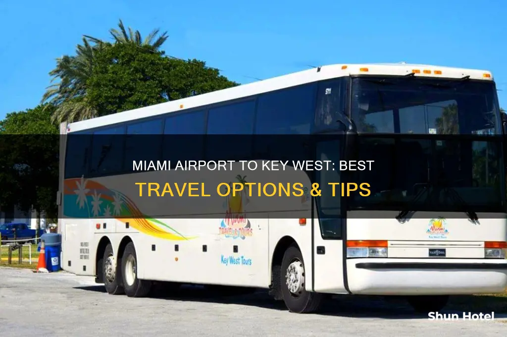 how do you get from miami airport to key west