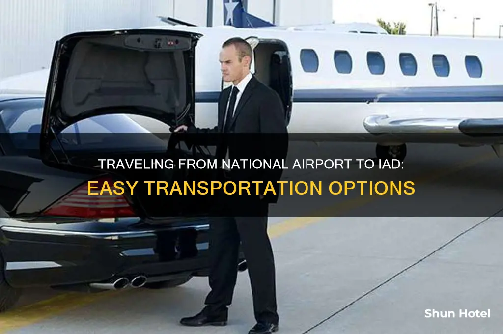 how do you get from national airport to iad