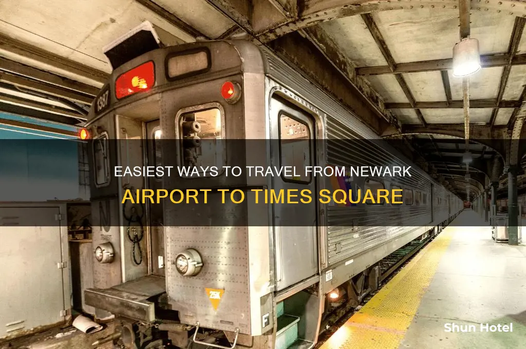 how do you get from newark airport to times square