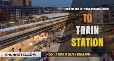 Traveling from Reagan Airport to Train Station: Easy Transportation Options