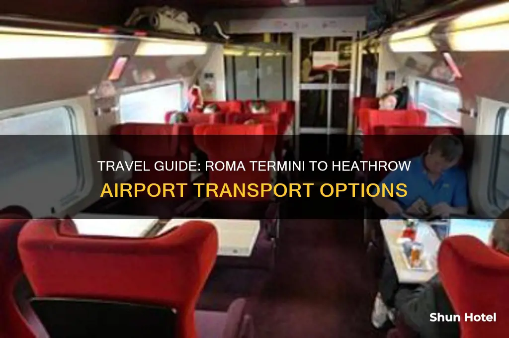 how do you get from roma termini to heathrow airport