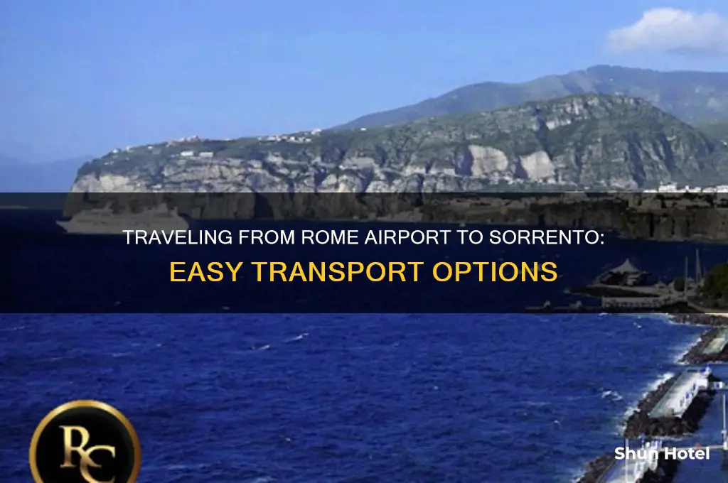 how do you get from rome airport to sorrento