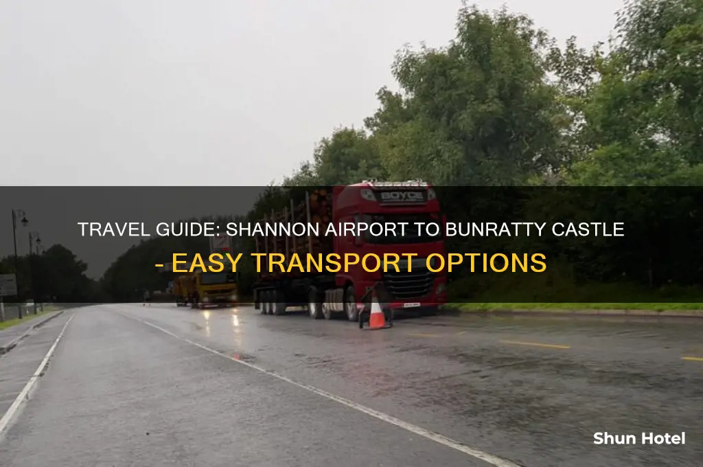 how do you get from shannon airport to bunratty