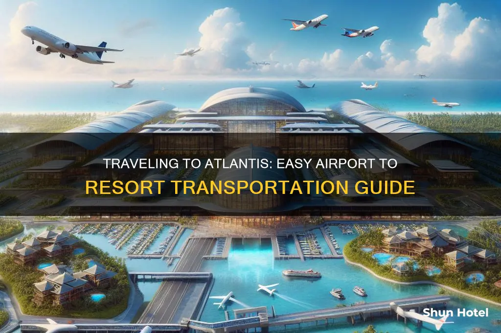 how do you get from the airport to atlantis