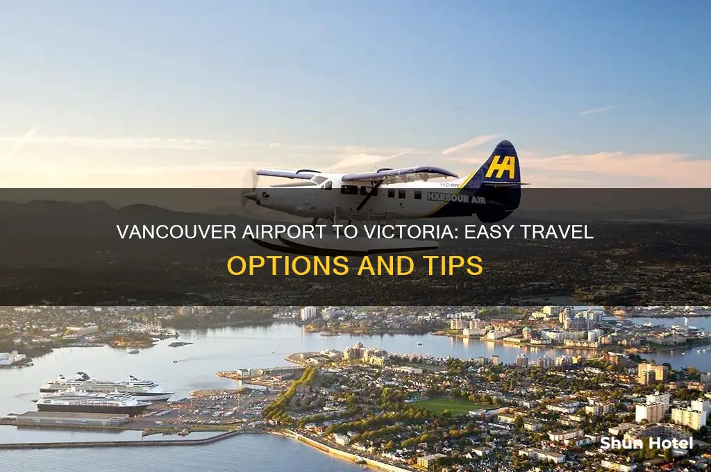 how do you get from vancouver airport to victoria