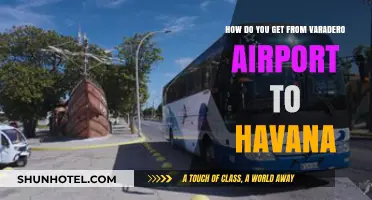 Traveling from Varadero Airport to Havana: Easy Transport Options