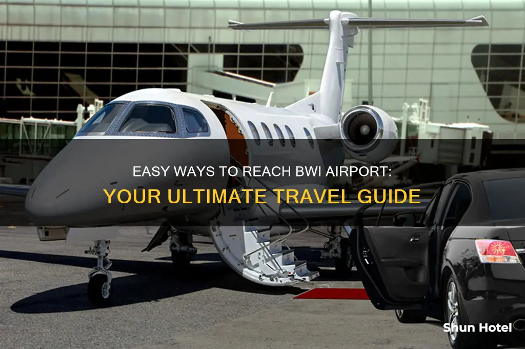 how do you get to bwi airport
