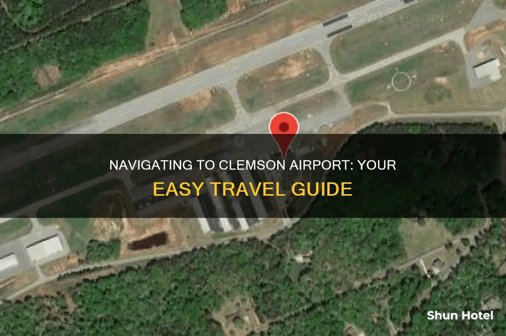 how do you get to clemson airport