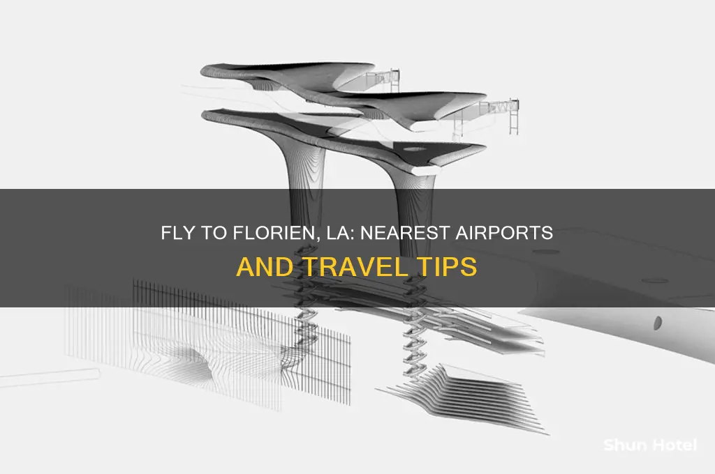 how do you get to florien la by airport