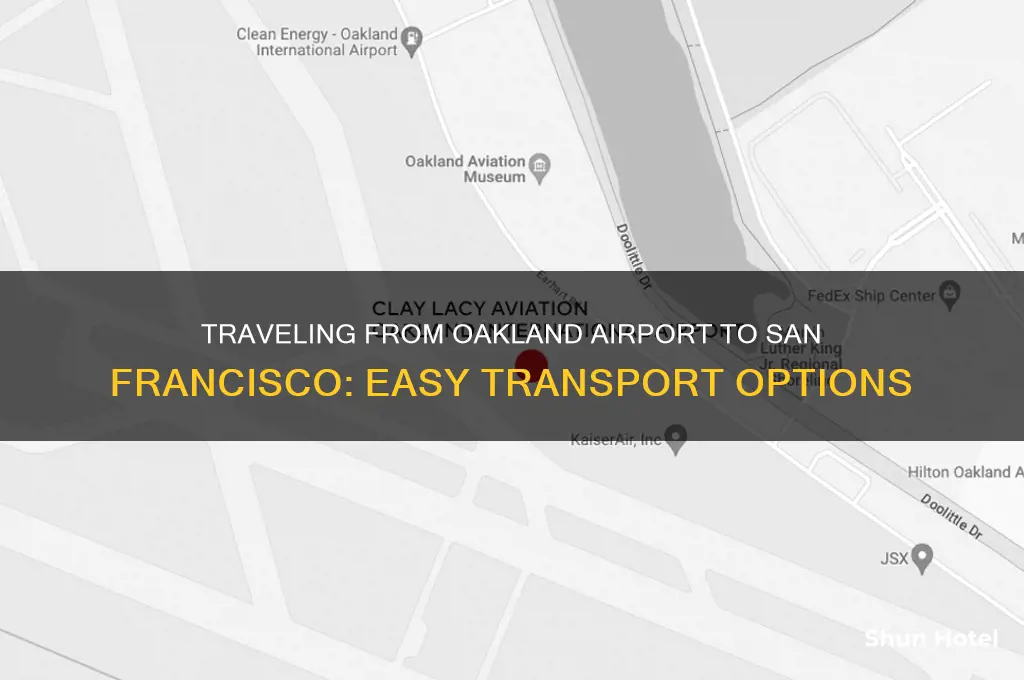 how do you get to san francsico from oakland airport