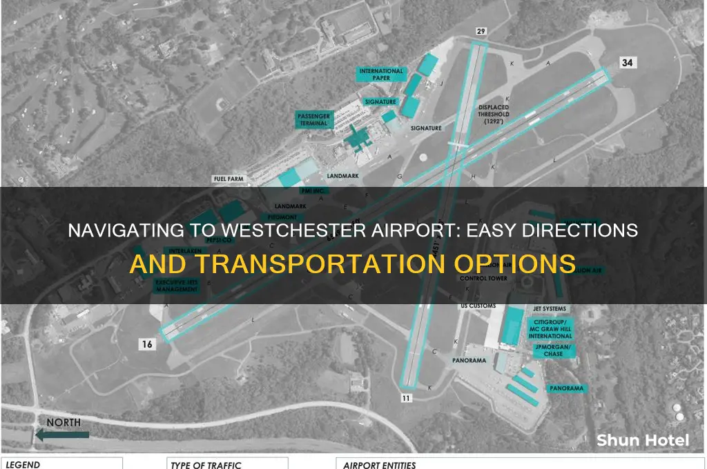 how do you get to the westchester airport