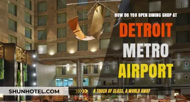 Opening a Dining Shop at Detroit Metro Airport: A Step-by-Step Guide